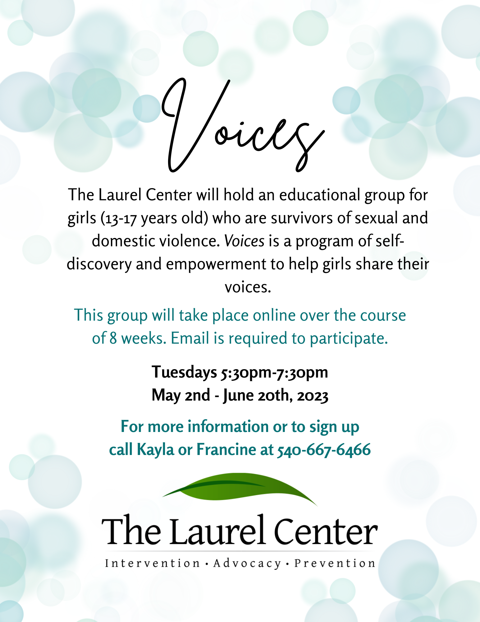Voices - The Laurel Center